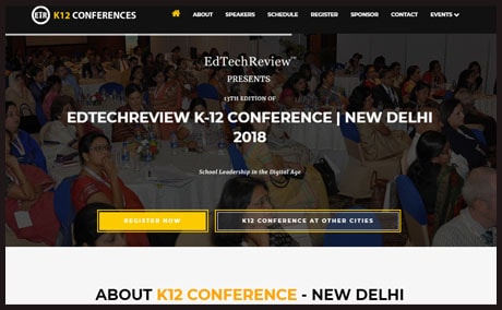 K-12 Educaiton Conference Delhi, 2018