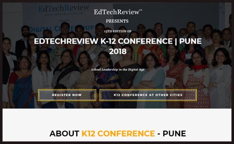 K-12 Educaiton Conference Pune, 2018